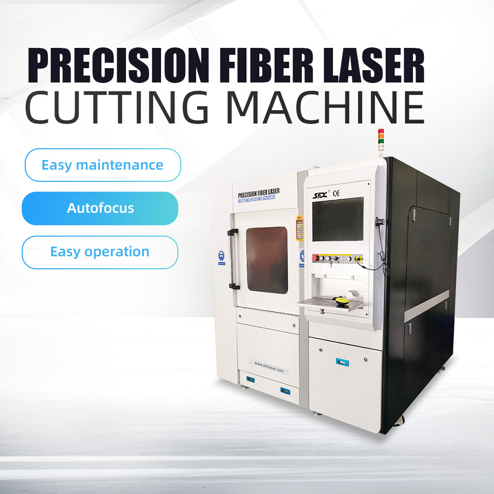 PFLC-6080 1000W/1500W/2000W/3000W High Precision Fiber Laser Cutting Machine 600*800mm (24"*32") Working Area for Gold Silver